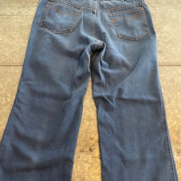Vintage Levi’s For Men Skosh More Comfort Orange Tab Denim Jeans Mens 36 / 37 - Picture 15 of 16